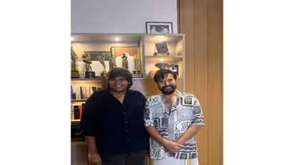 Karthik Subbaraj and Mammootty (Photo/X@karthiksubbaraj)