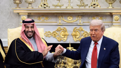 Saudi Crown Prince Mohammed bin Salman with US President Donald Trump. (File Photo/White House/YouTube)