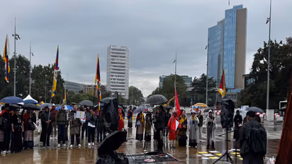 Tibetans Hold Massive Protest Against Chinese Ethnic Unity Law At UN Geneva