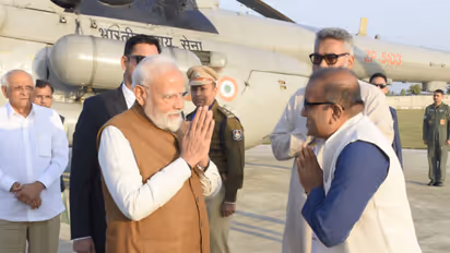 Prime Minister Narendra Modi arrived at Somnath on Saturday. (Photo: Gujarat CMO)