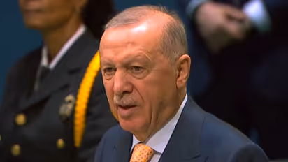 Turkish President Recep Tayyip Erdogan at UNGA in New York (Photo/Youtube/United Nations)