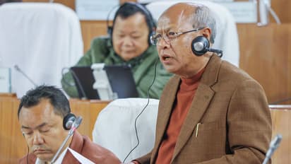 Meghalaya Deputy Chief Minister Prestone Tynsong (FilePhoto/ANI)