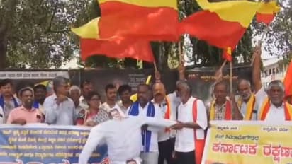 Activists of Dalit Sangharsh Samiti (DSS) and progressive organisations burn an effigy of Union Education Minister Dharmendra Pradhan during a protest against alleged irregularities in the NEET-UG exam at Sanjay Circle. (Photo/ANI)