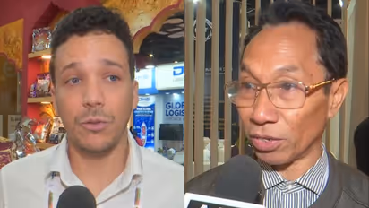 Loïc Sautron, Director of LIINK LTD, Hong Kong; Carlos Antunes Amaral, Director, National Directorate of Quarantine and Biosecurity, Timor-Leste (Photo/ANI)