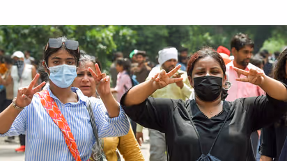Representative Image of protestors at Jantar Mantar (File Photo/ANI)
