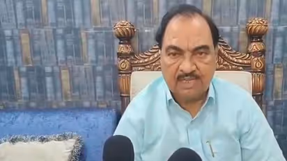 NCP-SCP leader Eknath Khadse (Photo/ANI)