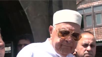 Jammu and Kashmir National Conference President Farooq Abdullah (Photo/ANI)