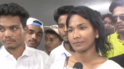 Indian Heptathlete and TMC candidate Swapna Barman (Photo/ANI)