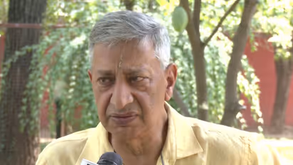 Former Director General of Police of Jammu and Kashmir, S P Vaid (Photo/ANI)