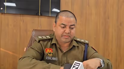 ACP Jhajjar and CWG medalist (Boxing), Akhil Kumar (Photo/ANI)