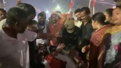 BJP protests in Chennai over Madurai Karthigai Deepam row (Photo/ANI)