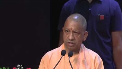 Yogi Adityanath addressing in Lucknow on National Handloom Day (Photo/ANI)