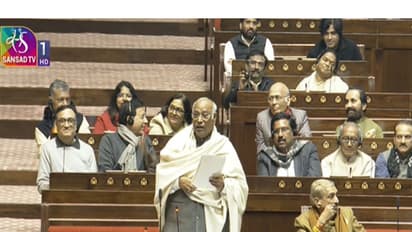 Mallikarjun Kharge, LoP Rajya Sabha (Photo/ANI)