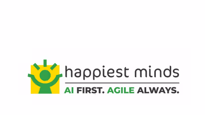 Happiest Minds Logo (Photo/X/@HappiestMinds)