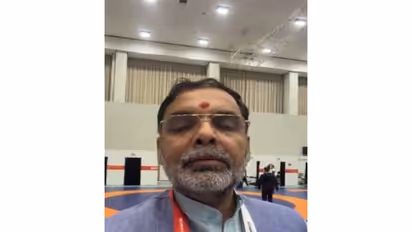 WFI president Sanjay Singh. (Photo: ANI)