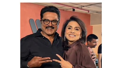 Sarath Kumat and Neetu Kapoor (Photo/Instagram/ @r_sarath_kumar)