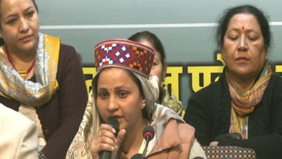 Sanjana Jatav, Member of Parliament and the appointed observer for Shimla district (Photo/ANI)