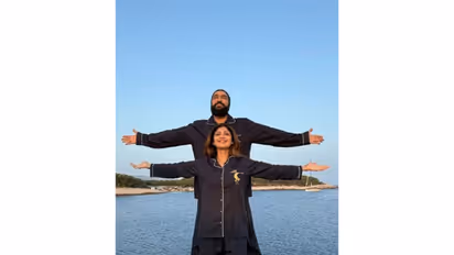 Couple Shilpa Shetty and Raj Kundra (Image source: Shilpa's Instagram)