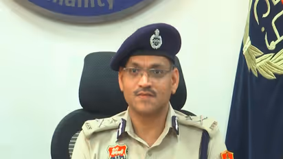 Faridabad Commissioner of Police Satender Kumar Gupta (Photo/ANI)