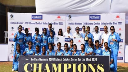India Women's Blind Cricket Team (Image: CABI)