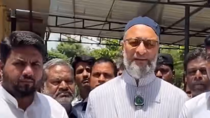 AIMIM president Asaduddin Owaisi visits SIR Centres in the Karwan constituency (Photo/AIMIM)