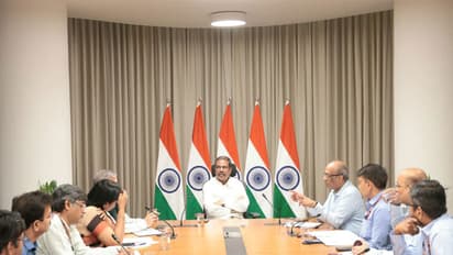Union Education Minister Dharmendra Pradhan holds high-level security meeting (Photo/Ministry of Education)