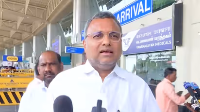 Senior Congress MP Karti Chidambaram (Photo/ANI)