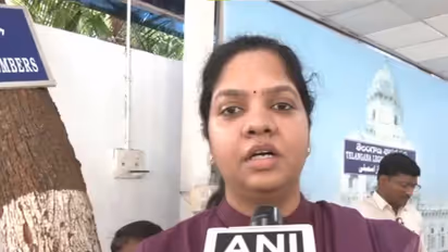Congress MLA Chittem Parnika Reddy (Photo:ANI)