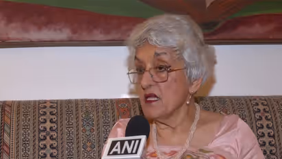 Former Indian diplomat Veena Sikri (Photo/ANI)