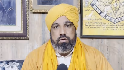 Syed Naseruddin Chishty, Chairman of All India Sufi Sajjadanashin Council (Photo/ANI)