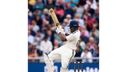 Sai Sudharsan. (Photo: ANI)