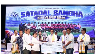 Tripura Chief Minister Manik Saha attends Annual Award Distribution Ceremony-2026 (Photo/Tripura CMO)