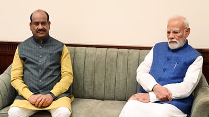 Lok Sabha Speaker Om Birla and Prime Minister Narendra Modi (File Photo/ANI)