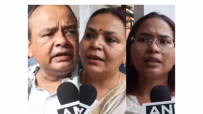 Jharkhand Ministers Irfan Ansari (L), Dipika Pandey Singh (M), Shilpi Neha Tirkey (R) (Photo/ANI)