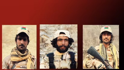 Images released by the Baloch Liberation Army (BLA) purportedly showing members it claims were killed in incidents linked to “Operation Herof (Phase 2)”. (Photo: X/@TBPEnglish)