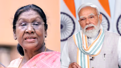 President Droupadi Murmu and Prime Minister Narendra Modi (File photo/ANI)