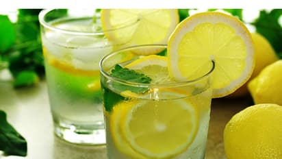 lemon water