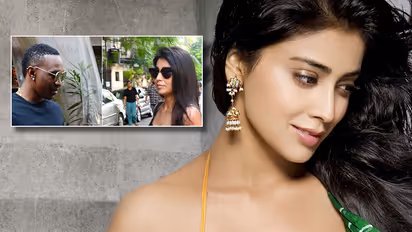 Shriya Saran-Dwayne Bravo linkup: Shriya reacts