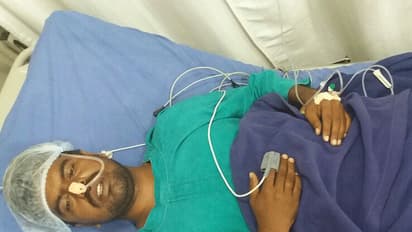 ಮೃತ್ಯುಂಜಯ ಸ್ವಾಮೀಜಿ ವಿರುದ್ಧ ಭೂಕಬಳಿಕೆ ಆರೋಪ; ರೈತನಿಂದ ಆತ್ಮಹತ್ಯೆ ಯತ್ನ