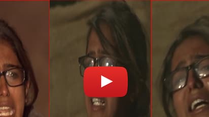 (ವಿಡಿಯೋ)'ಕಿರಿಕ್' ಹುಡುಗಿಯ ಮೇಲೆ ಮತ್ತೊಂದು ಆರೋಪ: ಗಳಗಳನೇ ಅತ್ತ ಸಂಯುಕ್ತಾ ಹೆಗ್ಡೆ