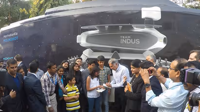Bengaluru-based private moon mission startup Team Indus and Ratan Tata flag off Moonshot Wheels