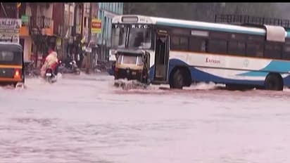 ಬೀದರ್`ನಲ್ಲಿ ವರುಣನ ಆರ್ಭಟ: ಮೋಳಗೆ ಮಾರಯ್ಯ ಗುಹೆಯ ಶಿವಲಿಂಗಕ್ಕೂ ಜಲಾಭಿಷೇಕ