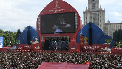 മോസ്കോയില് ഫിഫ ഫാന്സ് ഫെസ്റ്റ് സോണ് തുറന്നു