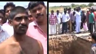 ശിവലിംഗത്തിനായി ദേശീയ പാത കുഴിച്ച് കുളമാക്കിയ നാട്ടുകാര്