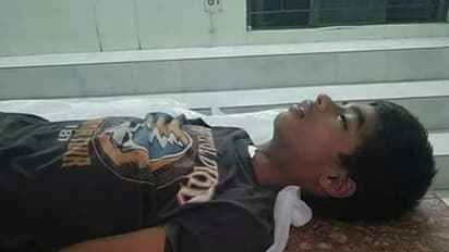 స్కూల్ టై తో ఉరేసుకుని విద్యార్థి ఆత్మహత్య