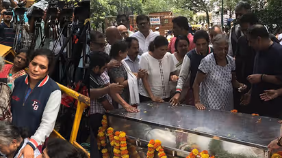 Gauri Lankesh Murder: Here are the pictures of the public paying homage to the slain journalist