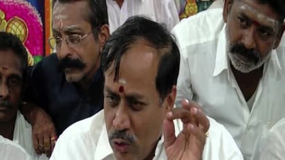 எங்களுக்கும் அதுக்கும் சம்பந்தம் இல்லை ; உப்பு தின்றவர் தண்ணீர் குடிக்கணும் - நைசாக நழுவும் ஹெச்.ராஜா...!