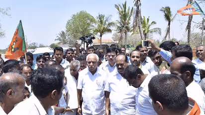 ಚುನಾವಣಾ ನೀತಿ ಸಂಹಿತೆ ಉಲ್ಲಂಘಿಸಿದ ಬಿಎಸ್’ವೈ