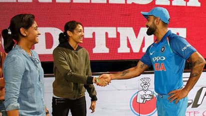 കോലിക്കൊപ്പം സ്മൃതി മന്ദാനയും ഹര്മന്പ്രീതും സ്വപ്നനേട്ടത്തില്