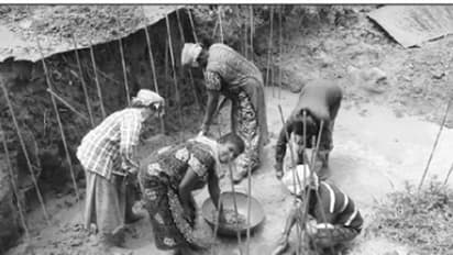 DK women construct 5 check dams under Assured Employment Scheme